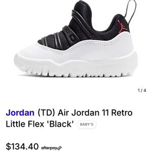Jordan Retro 11 Little Flex Boys' Toddler 6C